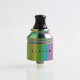Authentic Vapefly Holic MTL RDA Rebuildable Dripping Atomizer w/ BF Pin - Rainbow, Stainless Steel, 22.2mm Diameter