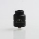 Authentic Oumier Armadillo RDA Rebuildable Dripping Atomizer - Matte Black, Stainless Steel, 24mm Diameter