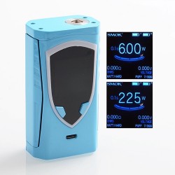 Authentic SMOKTech SMOK Procolor 225W TC VW Variable Wattage Box Mod - Royal Blue, 6~225W, 2 x 18650