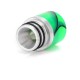 Authentic SXK 510 Drip Tip - Green, Resin + Stainless Steel, 15mm