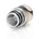 Authentic SXK 510 Drip Tip - Khaki, Resin + Stainless Steel, 15mm