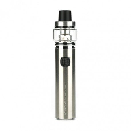 [Ships from Bonded Warehouse] Authentic Vaporesso Sky Solo Plus 3000mAh Starter Kit - Silver, 0.18 Ohm, 8ml, 30mm Diameter