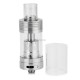 Authentic OBS Crius V3 RTA Rebuildable Tank Atomizer - Silver, Stainless Steel + Glass, 5ml, 22mm Diameter