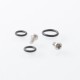 NTSU Style RBA Bridge for Billet / BB / Boro Tank - Silver, Air Pins 1.0 / 1.2 / 1.5 / 2.0 / 2.5 / 3.0 / 3.5 / 4.0mm