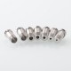 NTSU Style RBA Bridge for Billet / BB / Boro Tank - Silver, Air Pins 1.0 / 1.2 / 1.5 / 2.0 / 2.5 / 3.0 / 3.5 / 4.0mm