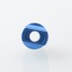 510 Drip Tip + Button Set for dotMod dotAIO V2 - Blue, Aluminum