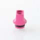 510 Drip Tip + Button Set for dotMod dotAIO V2 - Pink, Aluminum