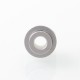 510 Drip Tip + Button Set for dotMod dotAIO V2 - Silver, Aluminum