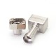 SXK SteamShell Style RBA Bridge for Billet / BB / Boro Tank - Silver, Air Flow Pin 0.8 / 1.0 / 1.2 / 1.5 / 1.8mmmm