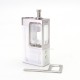 SXK Hussar Locus Style Boro Mod - White, 1~70W, 1 x 18650, Compatible with BB / Billet Boro Tank, SEVO 70W Chipset