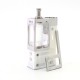 SXK Hussar Locus Style Boro Mod - White, 1~60W, 1 x 18650, Compatible with BB / Billet Boro Tank, Evolv DNA60 Chipset