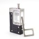 SXK Hussar Locus Style Boro Mod - Black, 1~60W, 1 x 18650, Compatible with BB / Billet Boro Tank, Evolv DNA60 Chipset
