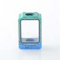 Mission XV Style Space Pod Boro Tank for SXK BB / Billet AIO Box Mod Kit - Blue Green, Aluminum Alloy