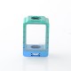 Mission XV Style Space Pod Boro Tank for SXK BB / Billet AIO Box Mod Kit - Blue Green, Aluminum Alloy