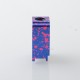 Replacement Boro Tank for SXK BB / Billet AIO Box Mod Kit - Pink Purple, Aluminum Alloy