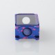 Replacement Boro Tank for SXK BB / Billet AIO Box Mod Kit - Pink Purple, Aluminum Alloy