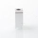 Replacement Boro Tank for SXK BB / Billet AIO Box Mod Kit - Silver, Aluminum Alloy