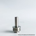 Monarchy Toothpick Style MTL Long Drip Tip for BB / Billet / Boro AIO Box Mod - Silver, Titanium