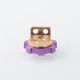 Replacement Negative Contact for SXK BB 60W / 70W / Billet Box Mod - Purple, Brass + Aluminum (1 PC)