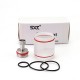 SXK Ubertoot Style RTA Replacement Chimney + Short Tank Tube Kit - 316SS + PCTG, 2.5ml