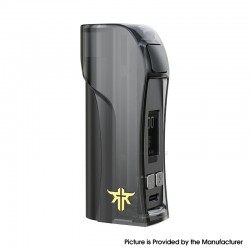 [Ships from Bonded Warehouse] Authentic VandyVape Requiem 95W Box Mod - Clear Black Gold, VW 5~95W, 1 x 18650 / 20700 / 21700