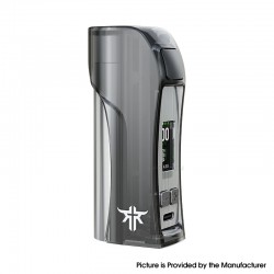 [Ships from Bonded Warehouse] Authentic VandyVape Requiem 95W Box Mod - Clear Black, VW 5~95W, 1 x 18650 / 20700 / 21700