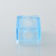Authentic Rekavape Crystal Boro Tank for SXK BB / Billet AIO Box Mod Kit - Blue, Acrylic