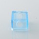 Authentic Rekavape Crystal Boro Tank for SXK BB / Billet AIO Box Mod Kit - Blue, Acrylic