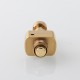 Rekavape Wick'd Bridg'd Style RBA Bridge for Boro Devices / Billet / BB Mod Kit - Gold, 1.2mm, 2.5mm, 3.0mm, 3.5mm, 4.0mm