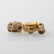 Rekavape Wick'd Bridg'd Style RBA Bridge for Boro Devices / Billet / BB Mod Kit - Gold, 1.2mm, 2.5mm, 3.0mm, 3.5mm, 4.0mm