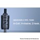 [Ships from Bonded Warehouse] Authentic GeekVape Z MTL Sub ohm Tank Atomizer - Gold, 2ml, 0.8ohm / 1.2ohm, 22.4mnm Diameter