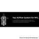 [Ships from Bonded Warehouse] Authentic GeekVape Z MTL Sub ohm Tank Atomizer - Gold, 2ml, 0.8ohm / 1.2ohm, 22.4mnm Diameter
