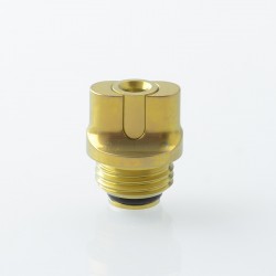 Authentic MK MODS Titanium TA Integrated Drip Tip for BB / Billet / Boro AIO Box Mod - Gold