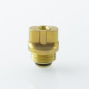 Authentic MK MODS Titanium TA Integrated Drip Tip for BB / Billet / Boro AIO Box Mod - Gold