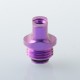 Authentic MK MODS Titanium TA Integrated Drip Tip Set for BB / Billet / Boro AIO Box Mod - Purple, 4 PCS Mouthpiece