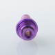 Authentic MK MODS Titanium TA Integrated Drip Tip Set for BB / Billet / Boro AIO Box Mod - Purple, 4 PCS Mouthpiece