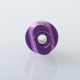 Authentic MK MODS Titanium TA Integrated Drip Tip Set for BB / Billet / Boro AIO Box Mod - Purple, 4 PCS Mouthpiece