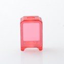 Authentic Rekavape Crystal Boro Tank for SXK BB / Billet AIO Box Mod Kit - Red, Acrylic