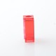 Authentic Rekavape Crystal Boro Tank for SXK BB / Billet AIO Box Mod Kit - Red, Acrylic