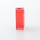 Authentic Rekavape Crystal Boro Tank for SXK BB / Billet AIO Box Mod Kit - Red, Acrylic