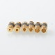 Wick'd Remix'd Sturdy MFG Style RBA Bridge for Billet / BB / Boro Tank - Bronze, Air Pins 1.2, 2, 2.5, 3, 3.5, 4, 4.5mm