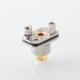 Rekavape Wick'd Remix'd Sturdy MFG Style RBA Bridge for Billet / BB / Boro Tank - Silver, Air Pins 1.2, 2, 2.5, 3, 3.5, 4, 4.5mm