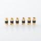 Rekavape Wick'd Remix'd Sturdy MFG Style RBA Bridge for Billet / BB / Boro Tank - Silver, Air Pins 1.2, 2, 2.5, 3, 3.5, 4, 4.5mm