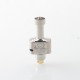 Rekavape Wick'd Remix'd Sturdy MFG Style RBA Bridge for Billet / BB / Boro Tank - Silver, Air Pins 1.2, 2, 2.5, 3, 3.5, 4, 4.5mm