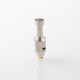 Rekavape Wick'd Remix'd Sturdy MFG Style RBA Bridge for Billet / BB / Boro Tank - Silver, Air Pins 1.2, 2, 2.5, 3, 3.5, 4, 4.5mm