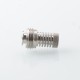 Monarchy Lazy Knurled Style Drip Tip for BB / Billet / Boro AIO Box Mod - Silver, Titanium