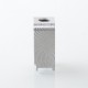 PRC Style Boro Tank for SXK BB / Billet AIO Box Mod Kit - Silver, Aluminum Alloy