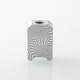 PRC Style Boro Tank for SXK BB / Billet AIO Box Mod Kit - Silver, Aluminum Alloy