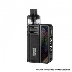 [Ships from Bonded Warehouse] Authentic VOOPOO Drag E60 Mod Kit + PNP Pod II - Obsidian Black, 5~60W, 2550mAh, 5ml, 0.3 / 0.6ohm