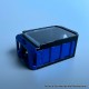 S-ProRo Style Boro Tank for SXK BB / Billet AIO Box Mod Kit - Blue + Black, Aluminum + POM